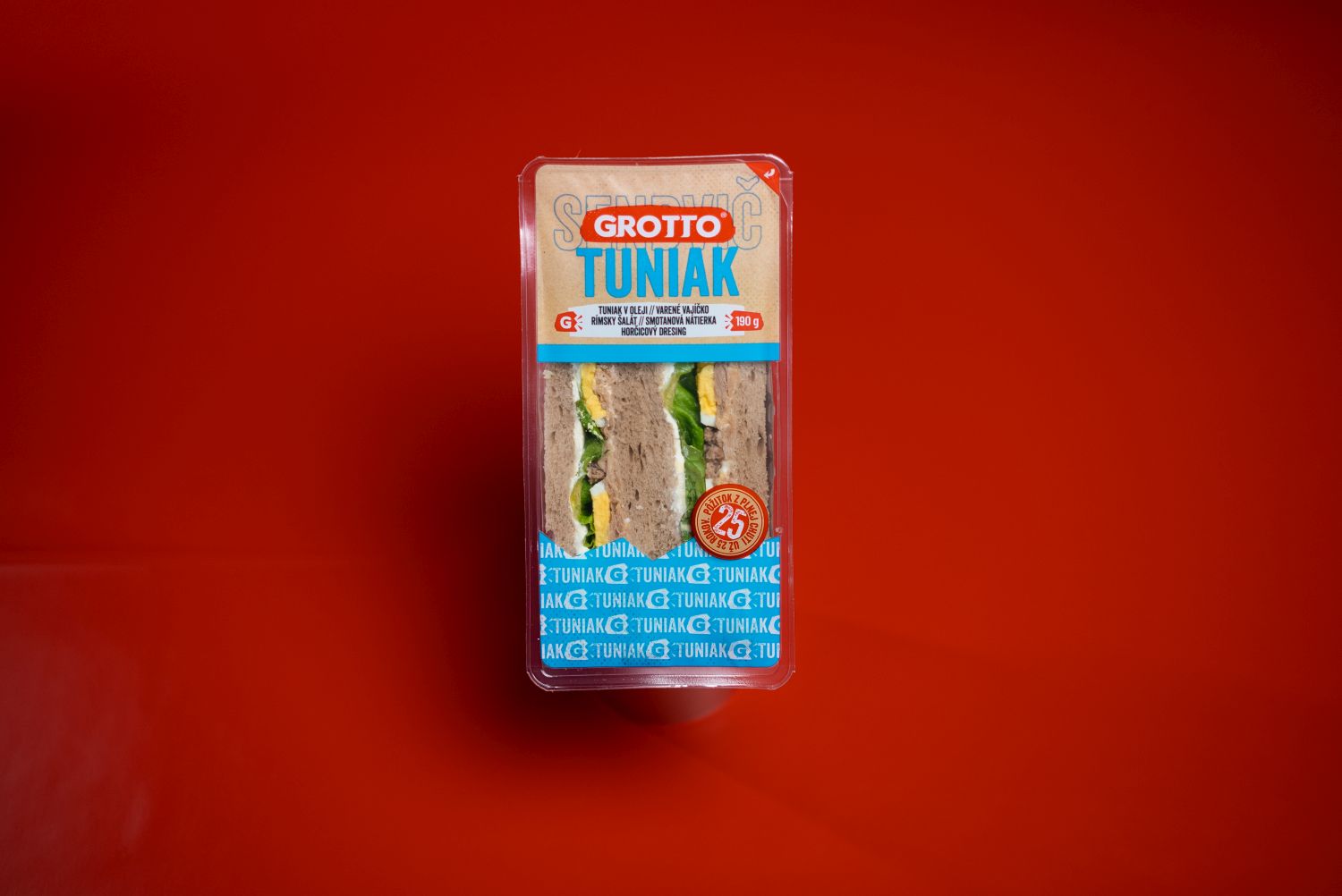 tuniakovy sendvic od Grotto